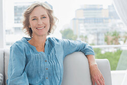 Woman feeling great after getting herbs and IV therapy from her TruMed Naturopath